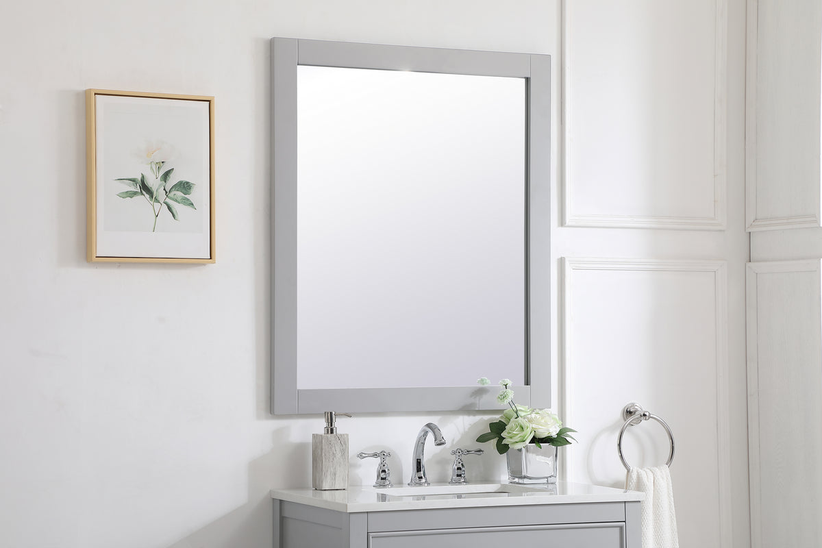 Elegant Lighting - VM23036GR - Mirror - Aqua - Grey