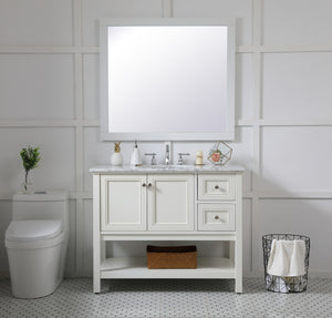 Elegant Lighting - VM24236WH - Mirror - Aqua - White