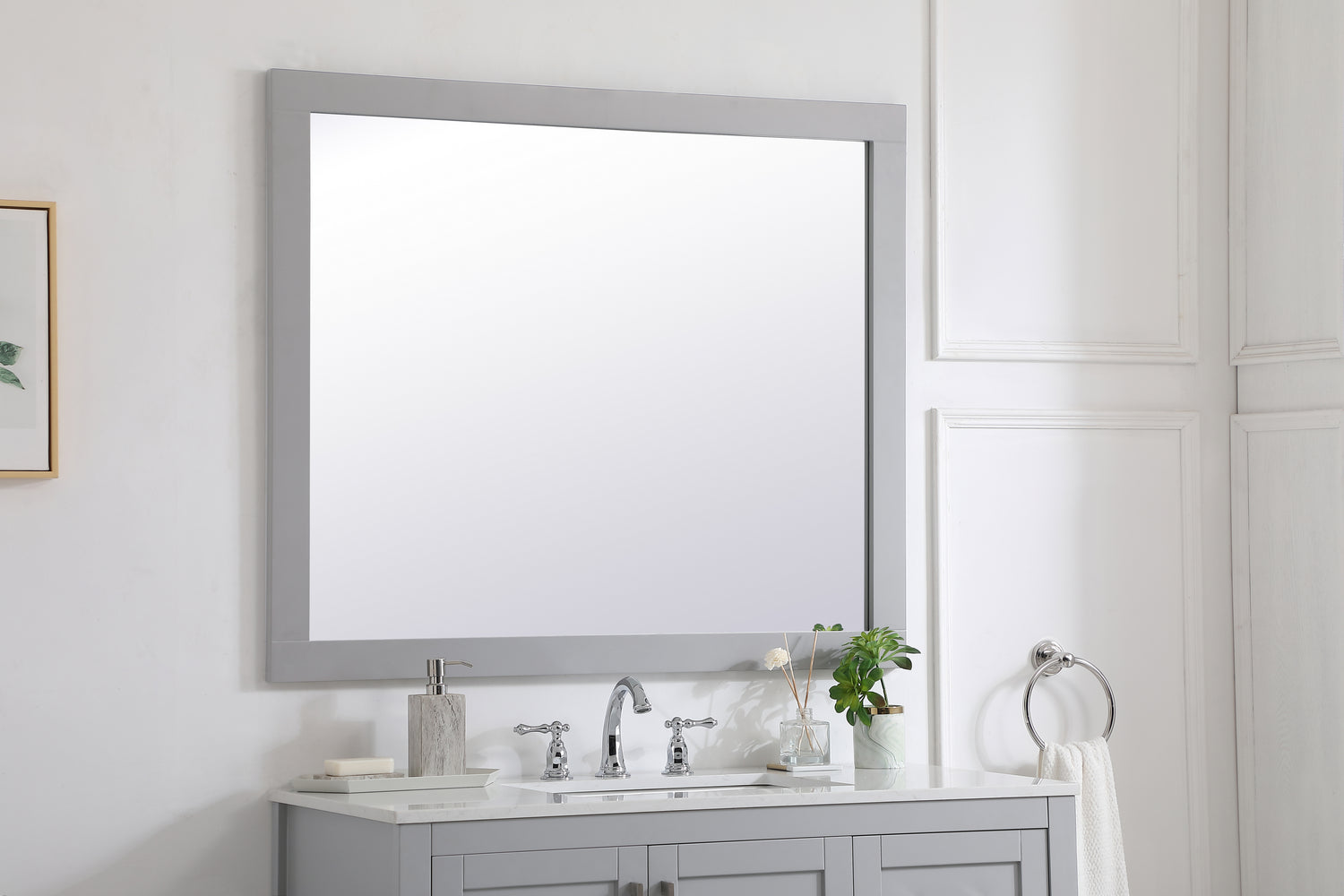 Elegant Lighting - VM24236GR - Mirror - Aqua - Grey