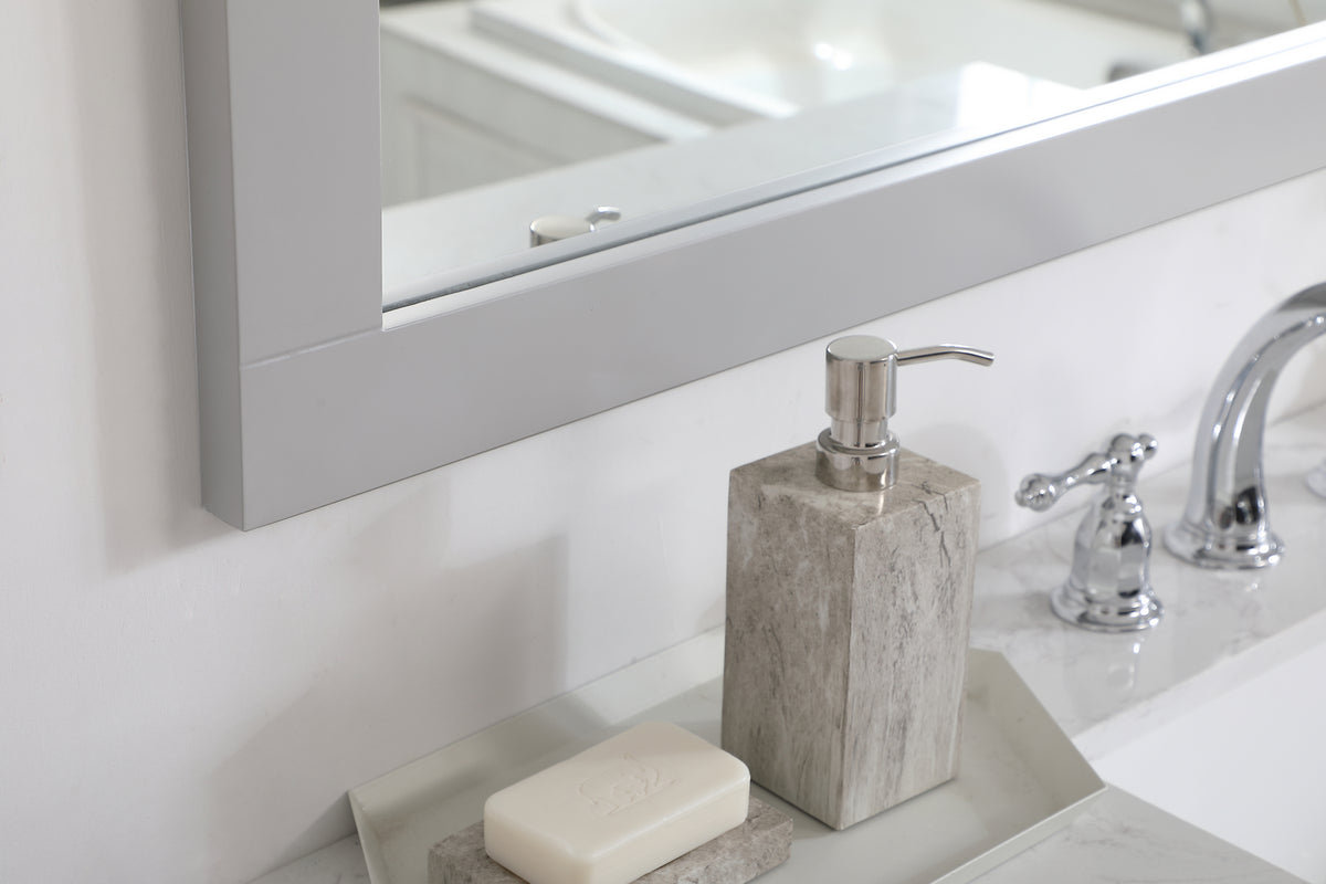 Elegant Lighting - VM24236GR - Mirror - Aqua - Grey