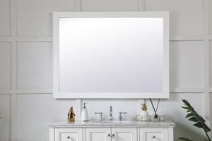 Elegant Lighting - VM24836WH - Mirror - Aqua - White