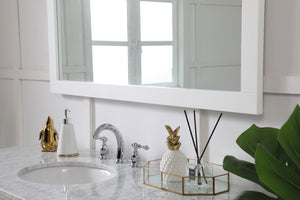 Elegant Lighting - VM24836WH - Mirror - Aqua - White