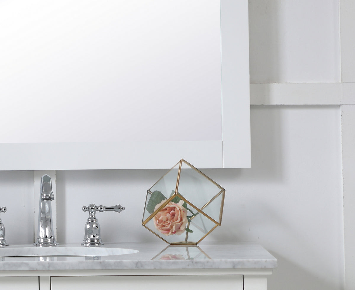Elegant Lighting - VM24836WH - Mirror - Aqua - White