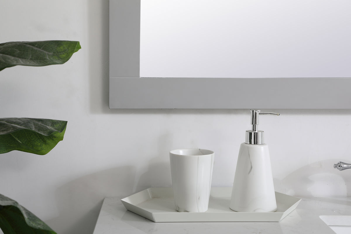Elegant Lighting - VM24836GR - Mirror - Aqua - Grey
