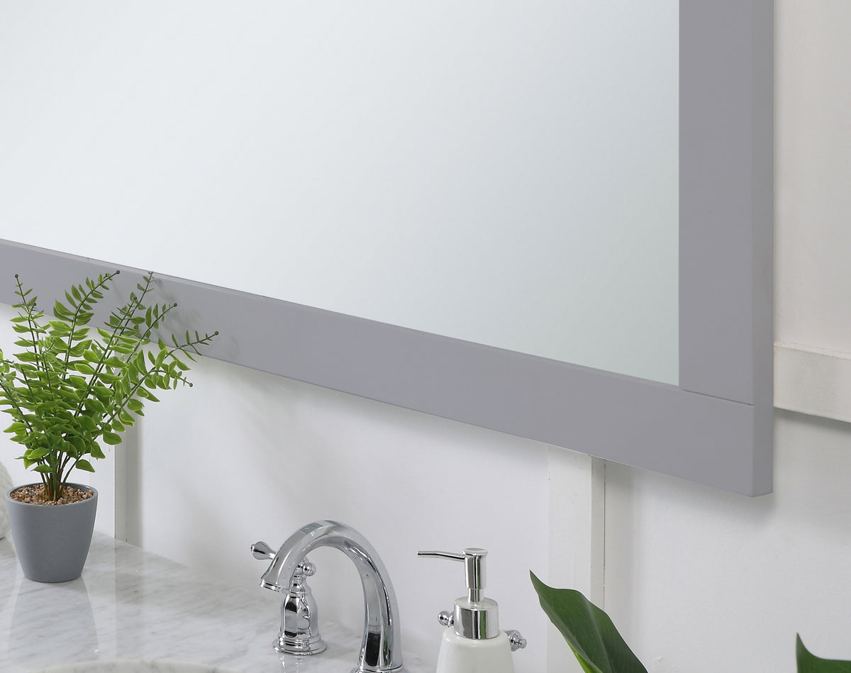 Elegant Lighting - VM27236GR - Mirror - Aqua - Grey