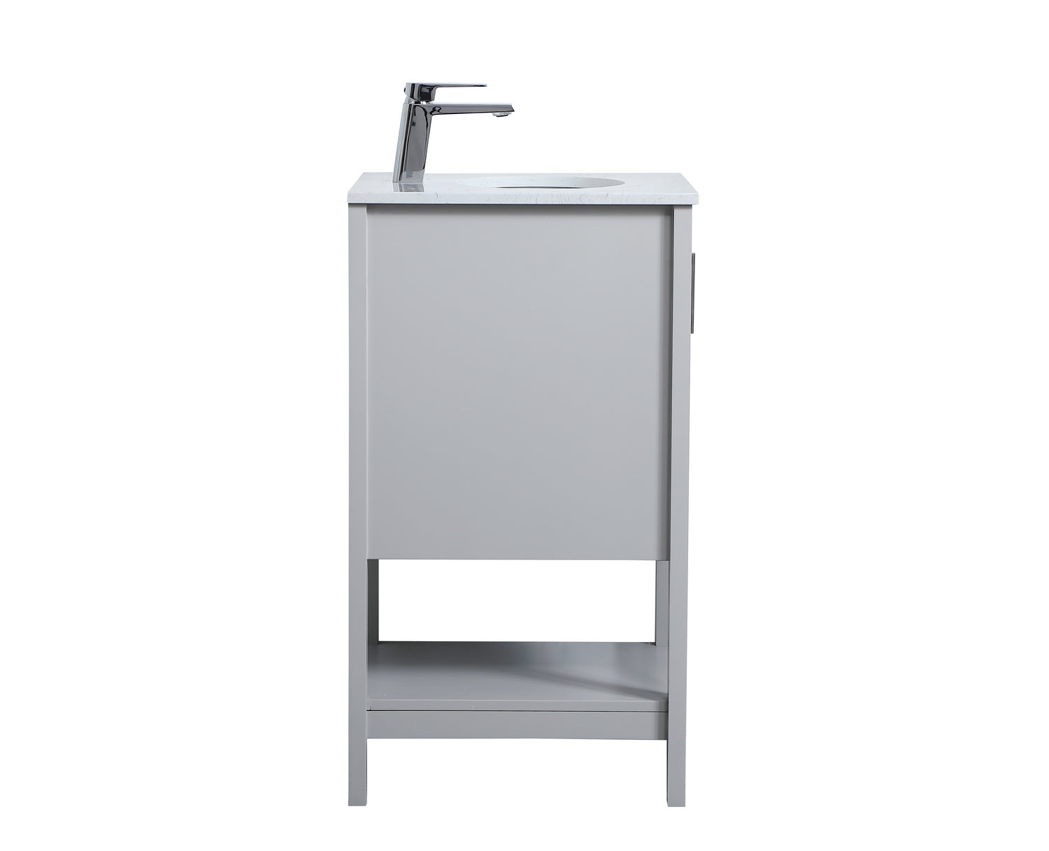 Elegant Lighting - VF16018GR - Single Bathroom Vanity - aubrey - Grey