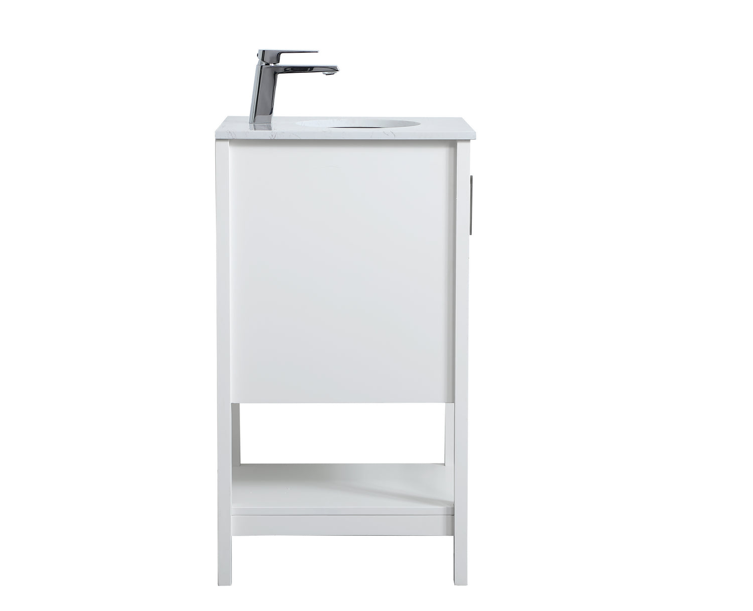 Elegant Lighting - VF16018WH - Single Bathroom Vanity - aubrey - White