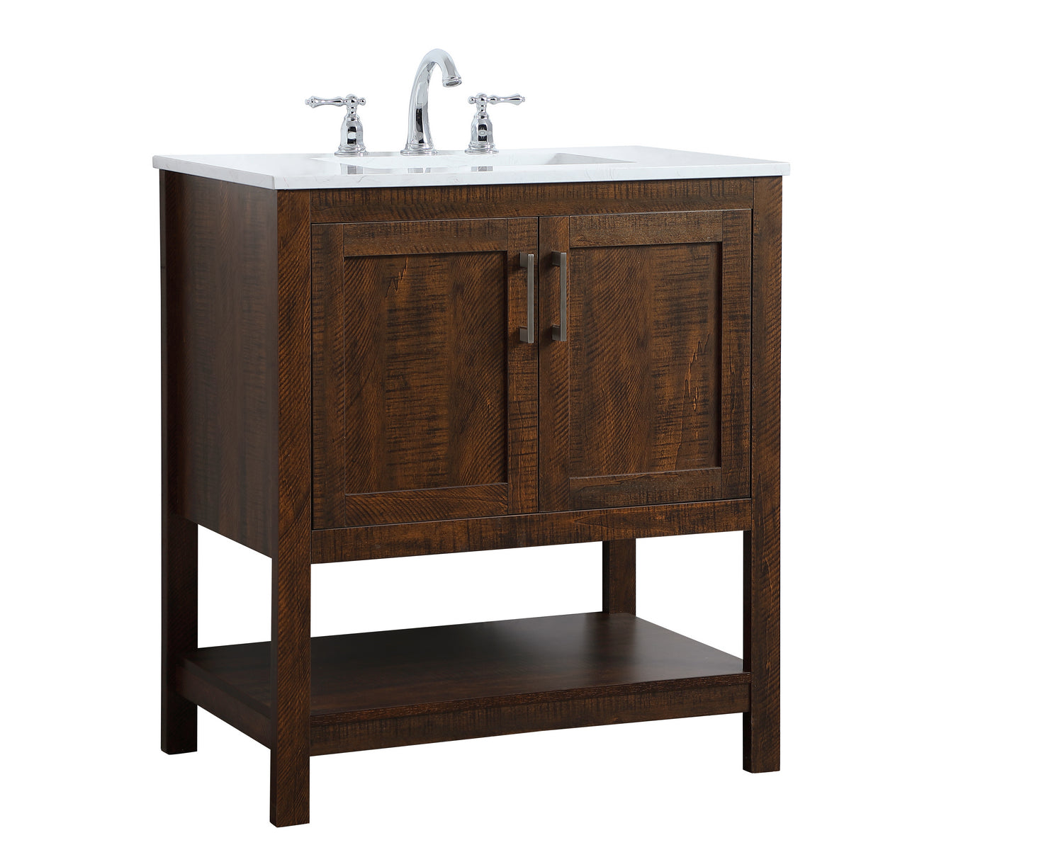 Elegant Lighting - VF16030EX - Single Bathroom Vanity - aubrey - Espresso