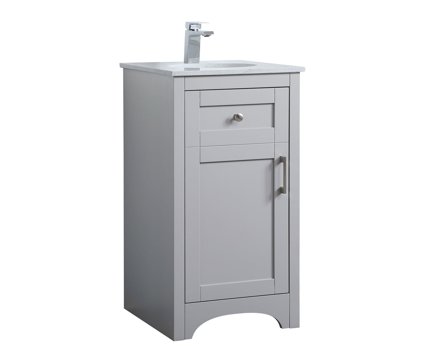 Elegant Lighting - VF17018GR - Single Bathroom Vanity - moore - Grey