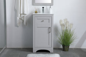 Elegant Lighting - VF17018GR - Single Bathroom Vanity - moore - Grey