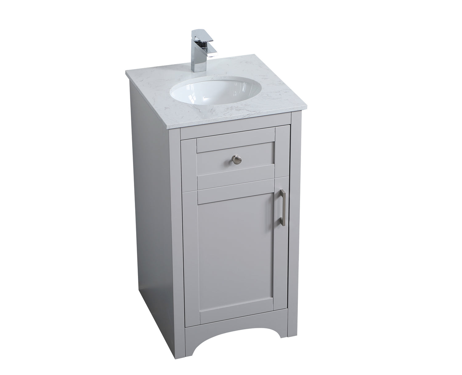 Elegant Lighting - VF17018GR - Single Bathroom Vanity - moore - Grey