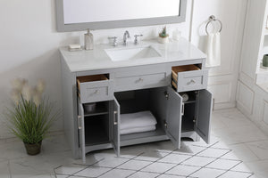 Elegant Lighting - VF17048GR - Single Bathroom Vanity - moore - Grey