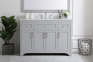 Elegant Lighting - VF17048GR - Single Bathroom Vanity - moore - Grey