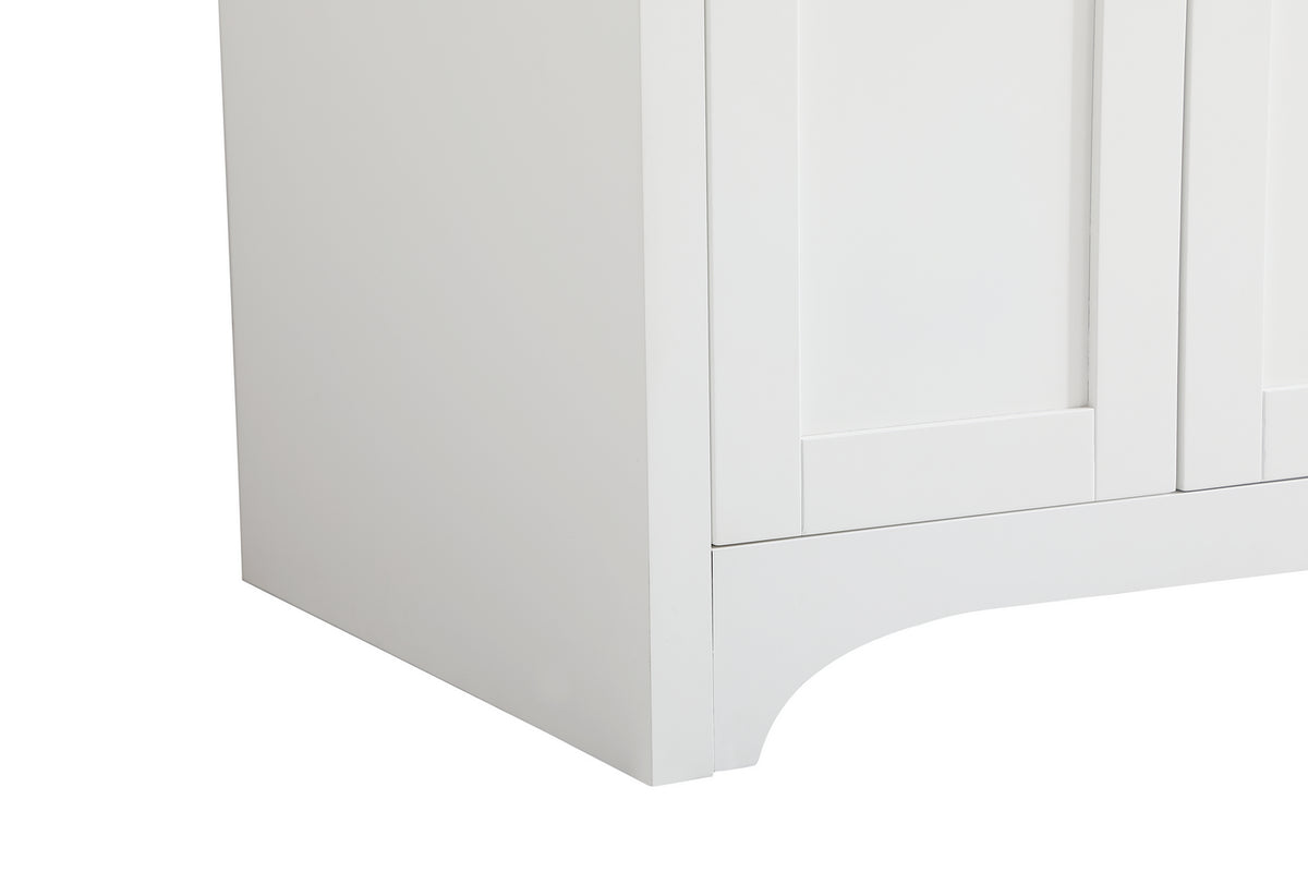 Elegant Lighting - VF17048WH - Single Bathroom Vanity - moore - White