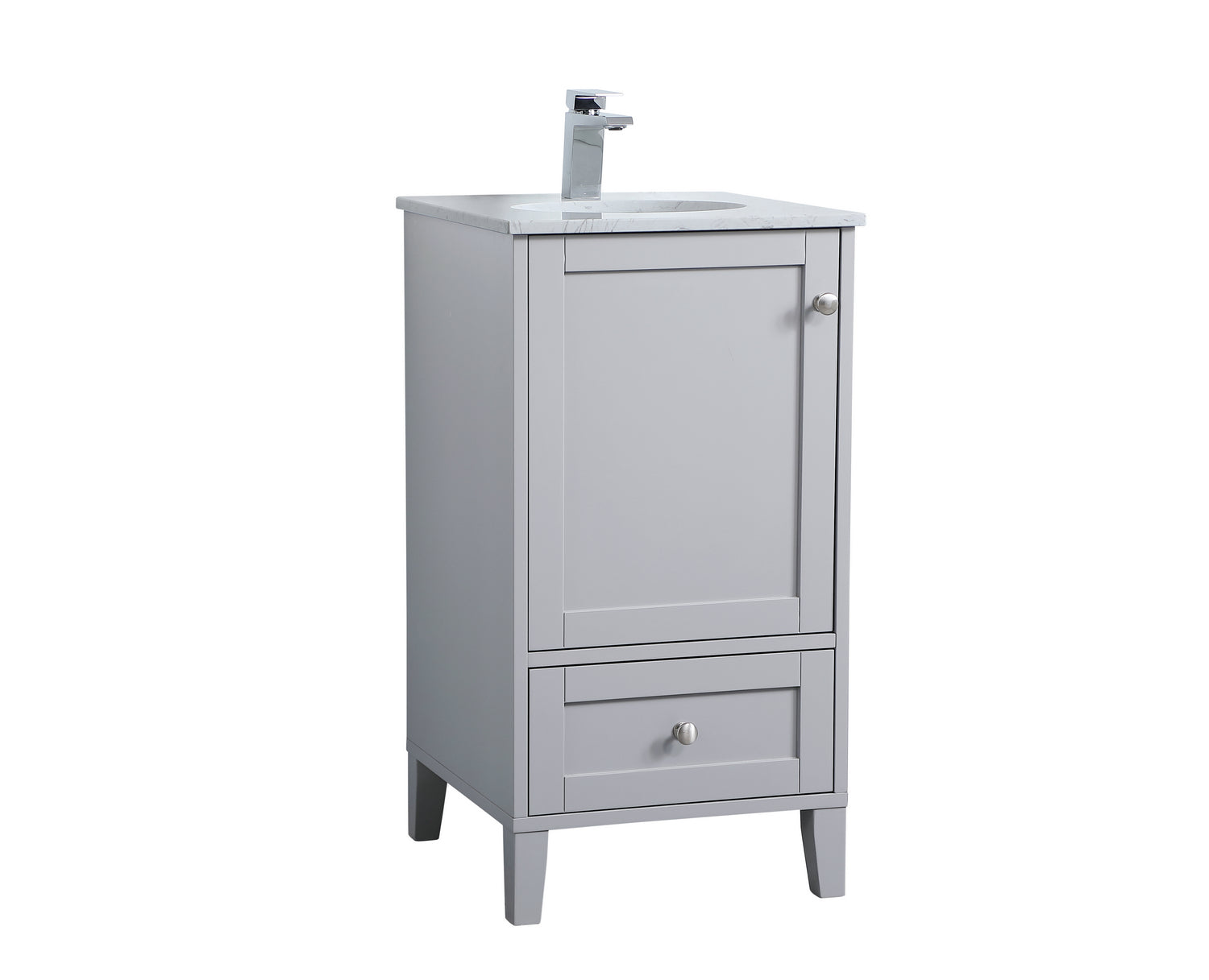 Elegant Lighting - VF18018GR - Single Bathroom Vanity - sommerville - Grey