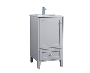 Elegant Lighting - VF18018GR - Single Bathroom Vanity - sommerville - Grey