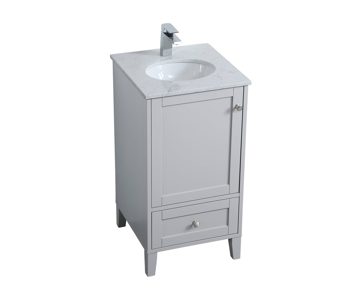 Elegant Lighting - VF18018GR - Single Bathroom Vanity - sommerville - Grey