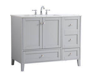 Elegant Lighting - VF18042GR - Single Bathroom Vanity - sommerville - Grey