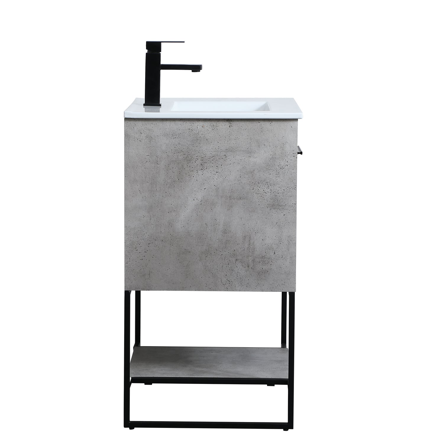 Elegant Lighting - VF42024CG - Single Bathroom Vanity - Gerard - Concrete Grey