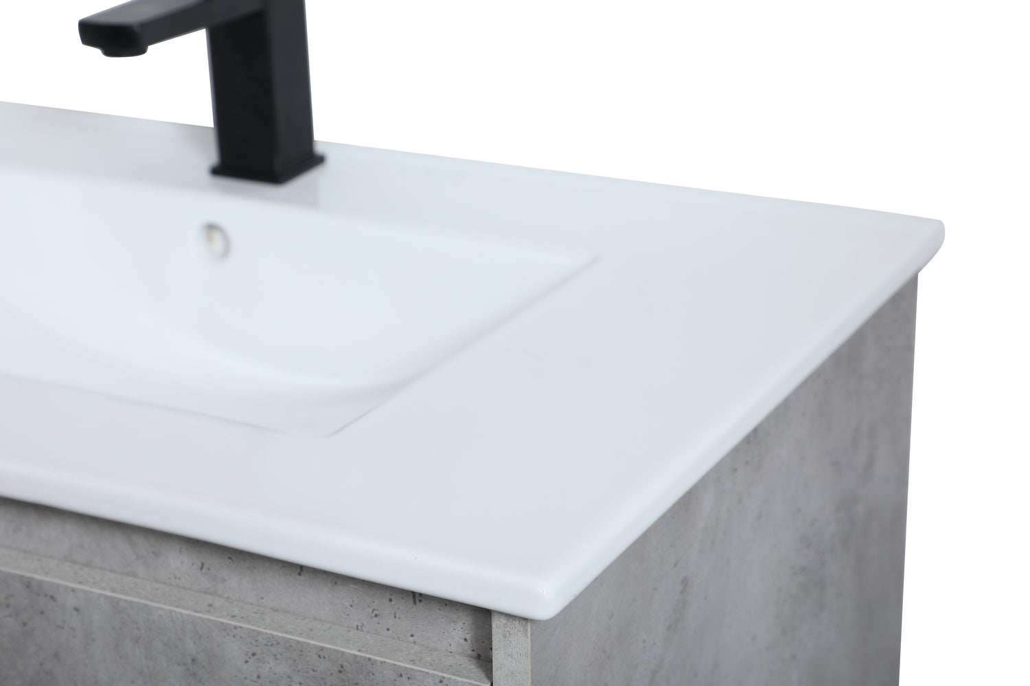 Elegant Lighting - VF42030CG - Single Bathroom Vanity - Gerard - Concrete Grey