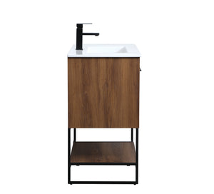 Elegant Lighting - VF42030WB - Single Bathroom Vanity - Gerard - Walnut Brown