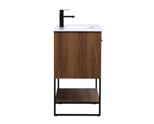Elegant Lighting - VF42036WB - Single Bathroom Vanity - Gerard - Walnut Brown