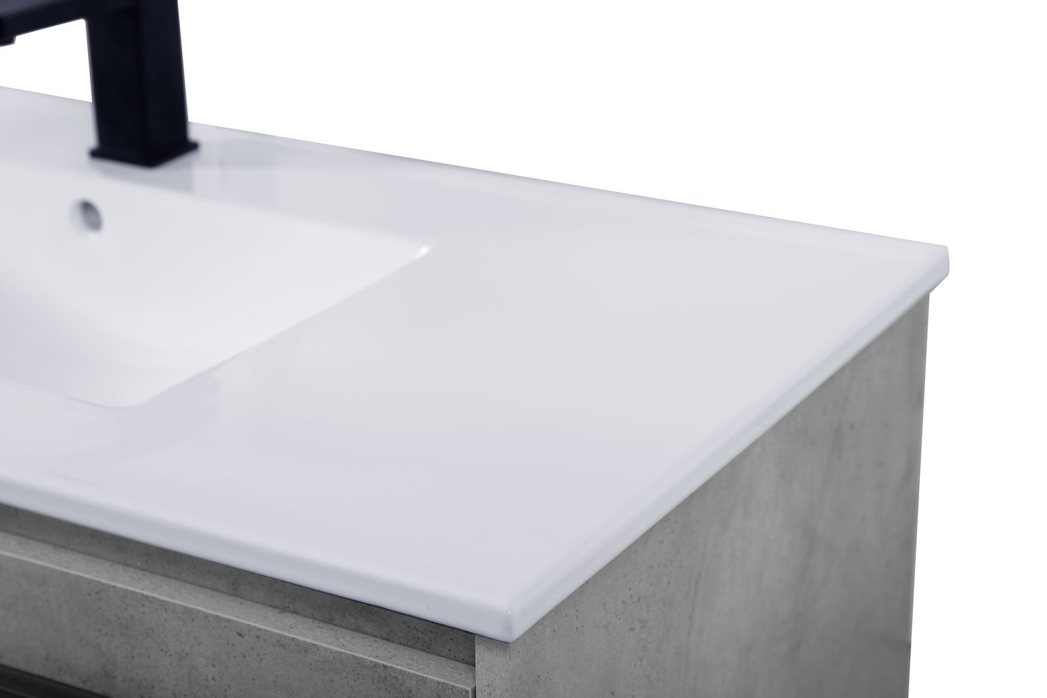 Elegant Lighting - VF42040CG - Single Bathroom Vanity - Gerard - Concrete Grey