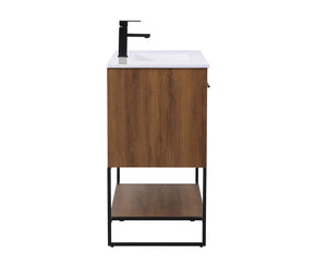 Elegant Lighting - VF42040WB - Single Bathroom Vanity - Gerard - Walnut Brown