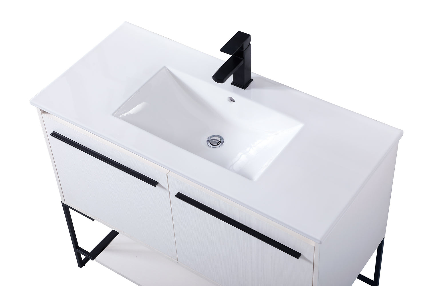 Elegant Lighting - VF42040WH - Single Bathroom Vanity - Gerard - White