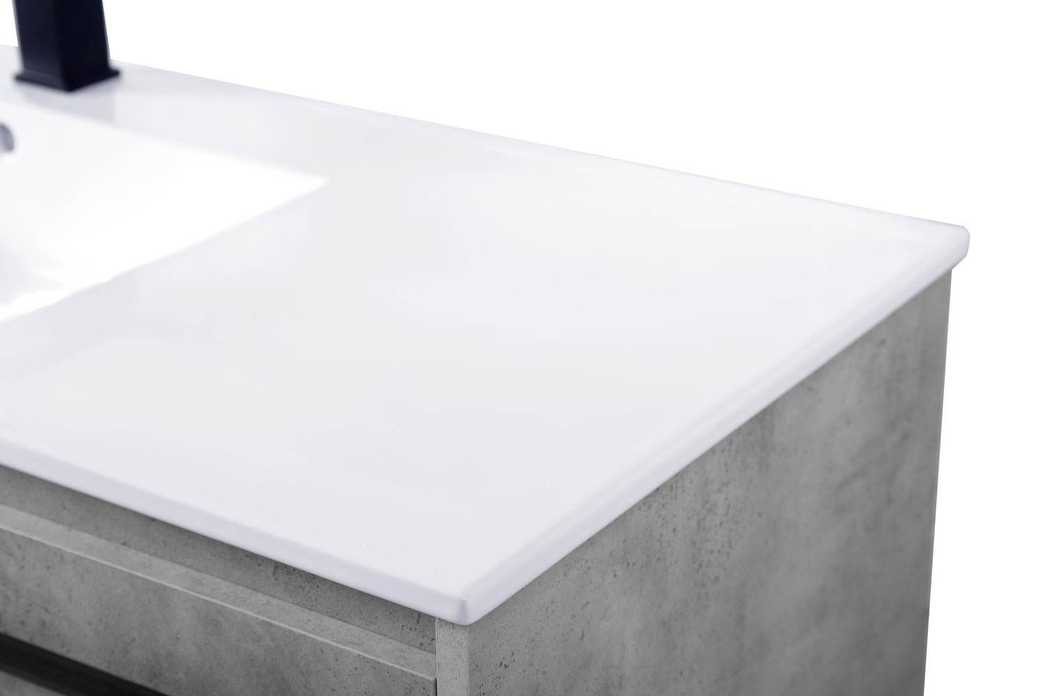 Elegant Lighting - VF42048CG - Single Bathroom Vanity - Gerard - Concrete Grey