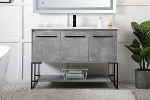 Elegant Lighting - VF42048CG - Single Bathroom Vanity - Gerard - Concrete Grey