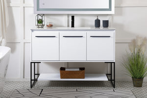 Elegant Lighting - VF42048WH - Single Bathroom Vanity - Gerard - White