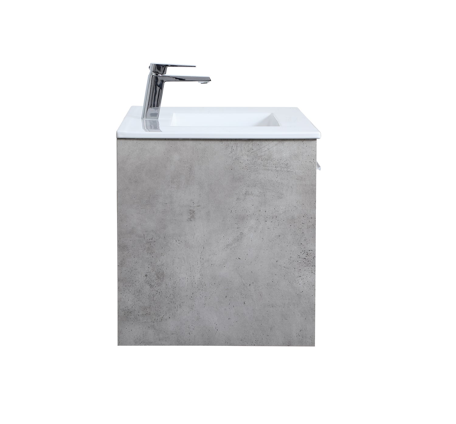 Elegant Lighting - VF43036CG - Single Bathroom Floating Vanity - Kasper - Concrete Grey