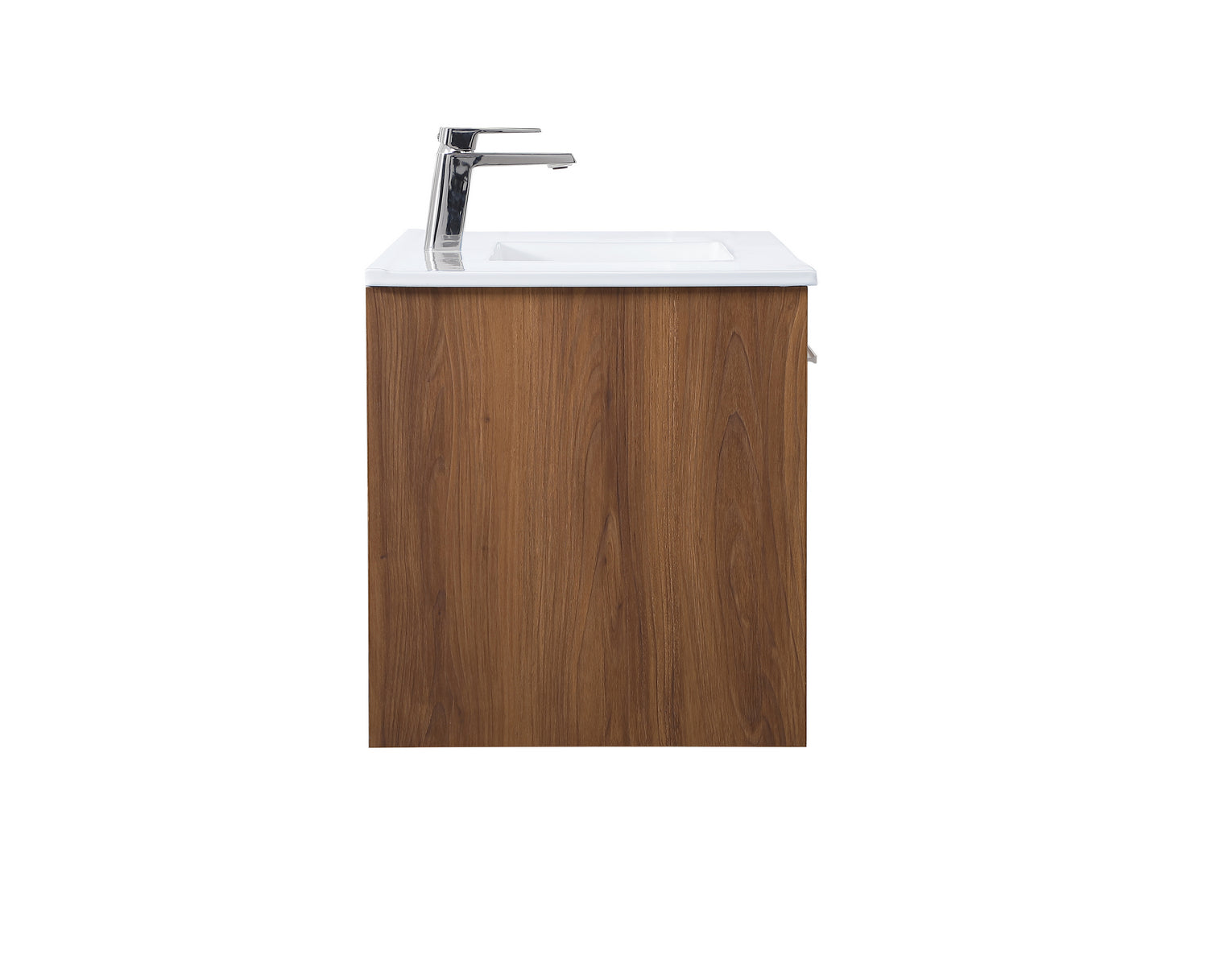 Elegant Lighting - VF43040WB - Single Bathroom Floating Vanity - Kasper - Walnut Brown