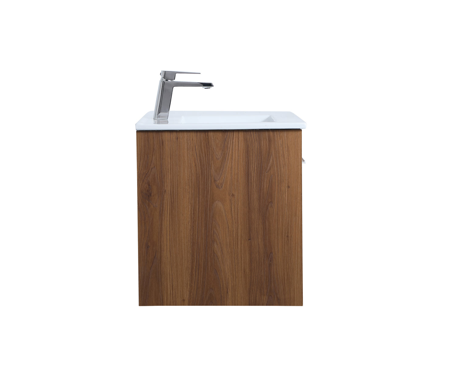 Elegant Lighting - VF44024WB - Single Bathroom Floating Vanity - Rasina - Walnut Brown