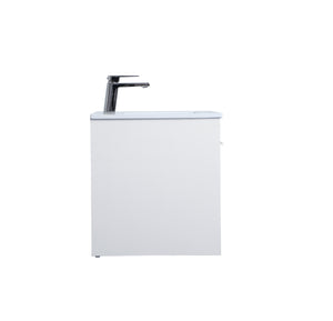 Elegant Lighting - VF44024WH - Single Bathroom Floating Vanity - Rasina - White