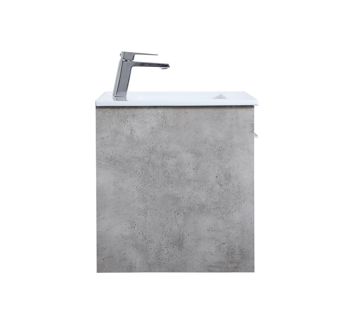 Elegant Lighting - VF44030CG - Single Bathroom Floating Vanity - Rasina - Concrete Grey