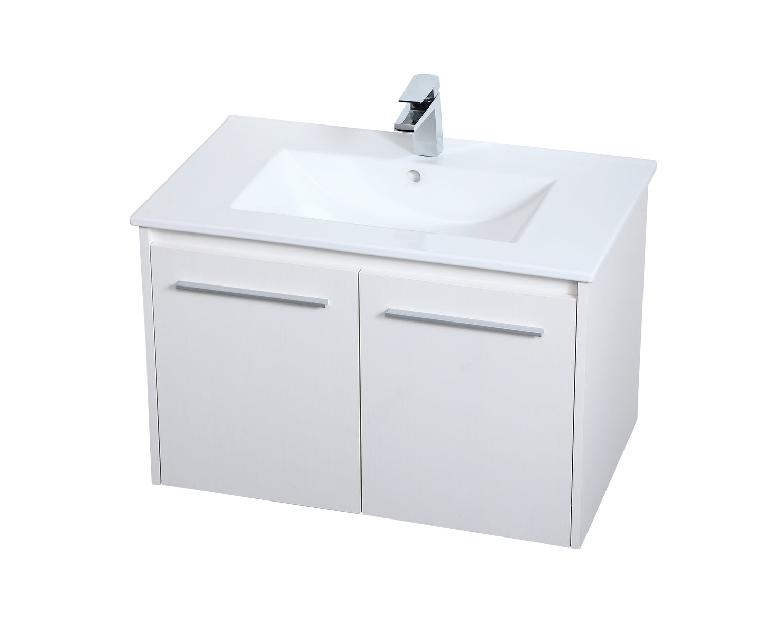 Elegant Lighting - VF44030WH - Single Bathroom Floating Vanity - Rasina - White