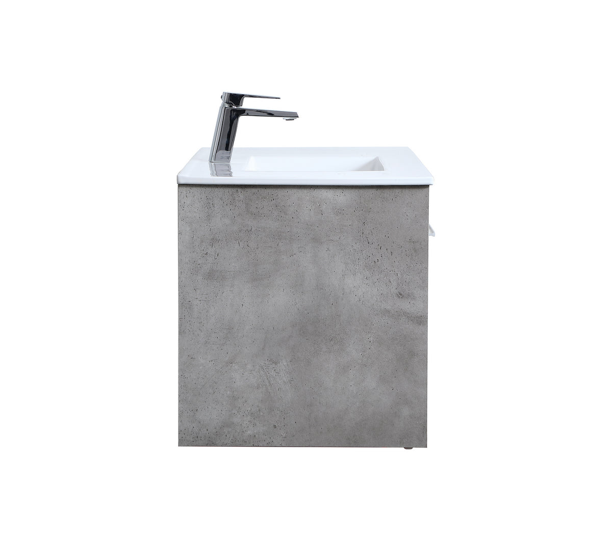 Elegant Lighting - VF44036CG - Single Bathroom Floating Vanity - Rasina - Concrete Grey