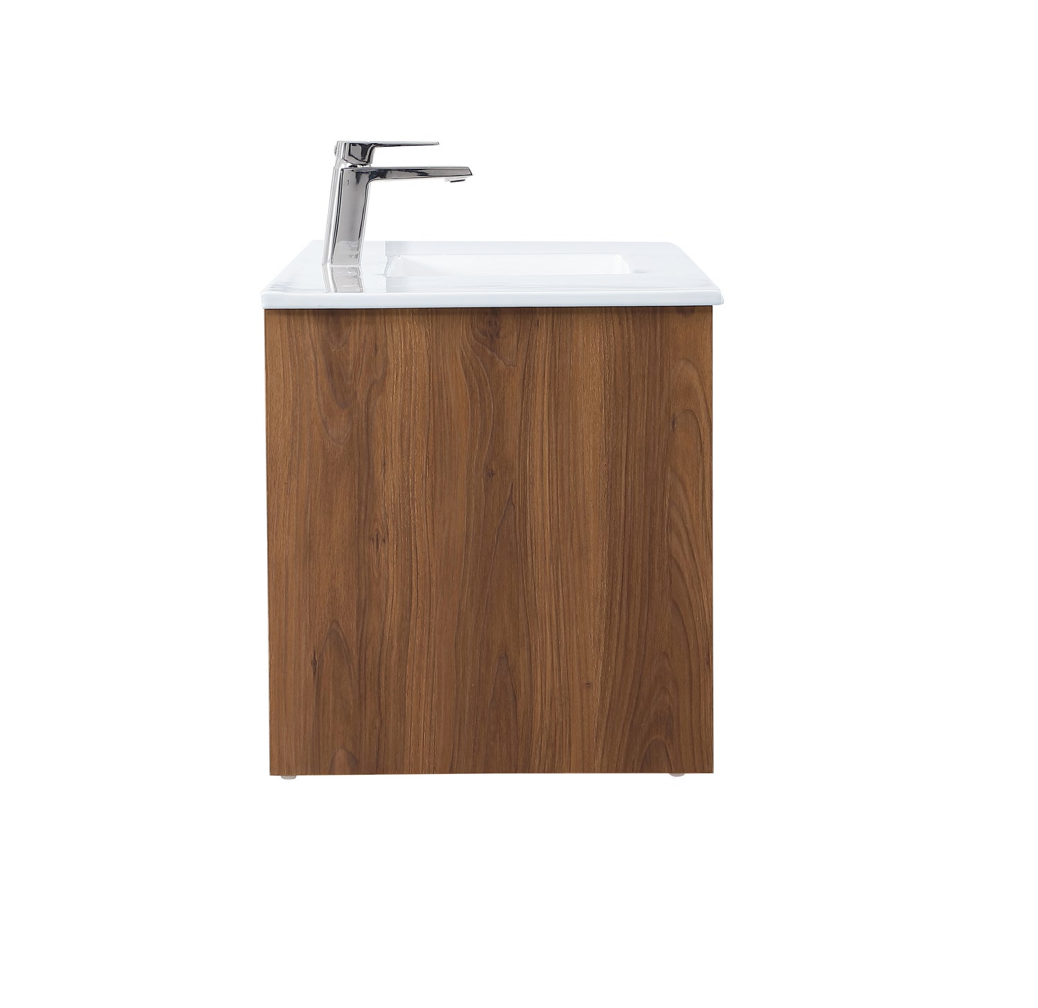 Elegant Lighting - VF44048WB - Single Bathroom Floating Vanity - Rasina - Walnut Brown