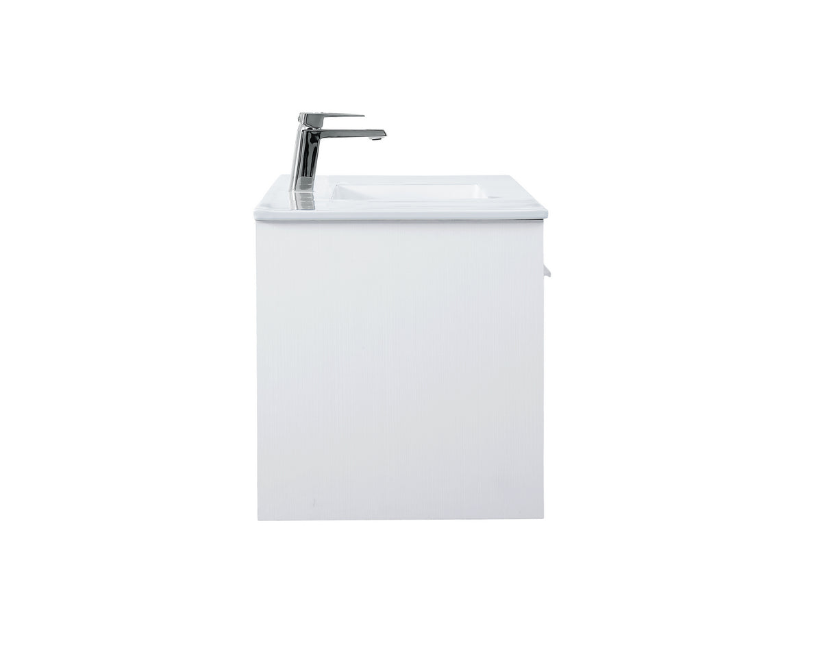 Elegant Lighting - VF44048WH - Single Bathroom Floating Vanity - Rasina - White