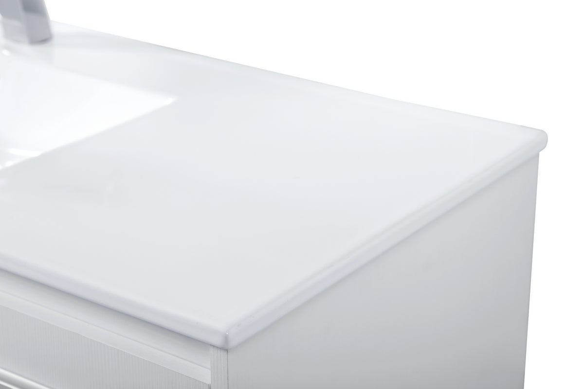 Elegant Lighting - VF44048WH - Single Bathroom Floating Vanity - Rasina - White