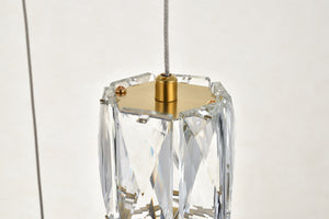 Elegant Lighting - 3500D24G - LED Pendant - Polaris - Gold
