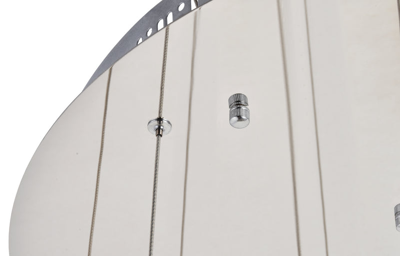 Elegant Lighting - 3500D28C - LED Pendant - Polaris - Chrome