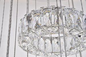 Elegant Lighting - 3503G34C - LED Chandelier - Monroe - Chrome