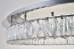 Elegant Lighting - 3503F33C - LED Flush Mount - Monroe - Chrome