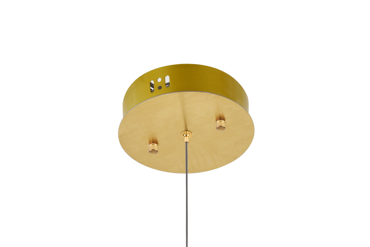 Elegant Lighting - 3500D1G - LED Pendant - Polaris - Gold