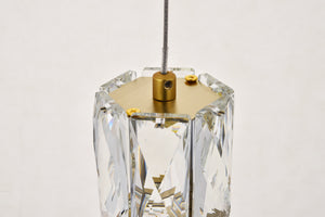 Elegant Lighting - 3500D1G - LED Pendant - Polaris - Gold