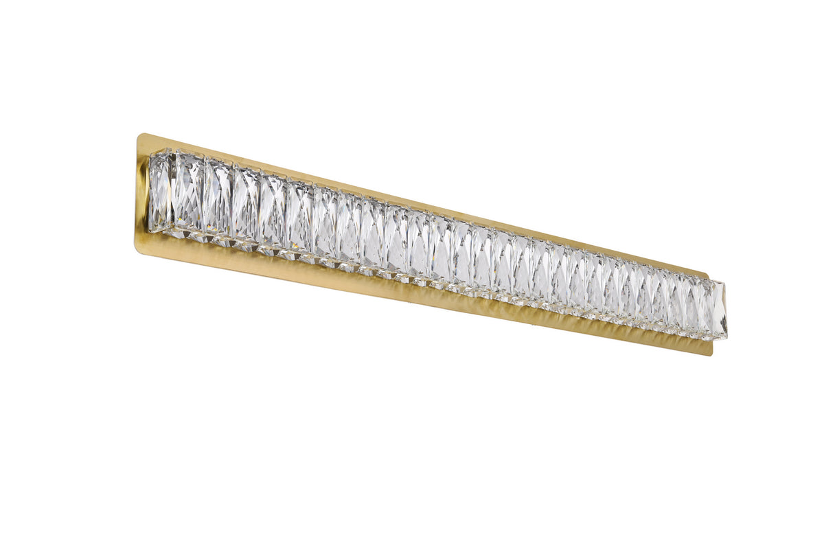 Elegant Lighting - 3502W35G - LED Wall Sconce - Monroe - Gold