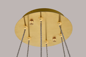 Elegant Lighting - 3503G18G - LED Pendant - Monroe - Gold